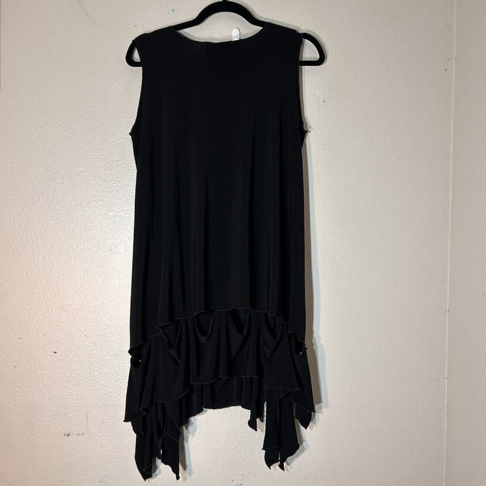 Joseph Ribkoff Black Sleeveless Dress - Picture 4 of 7